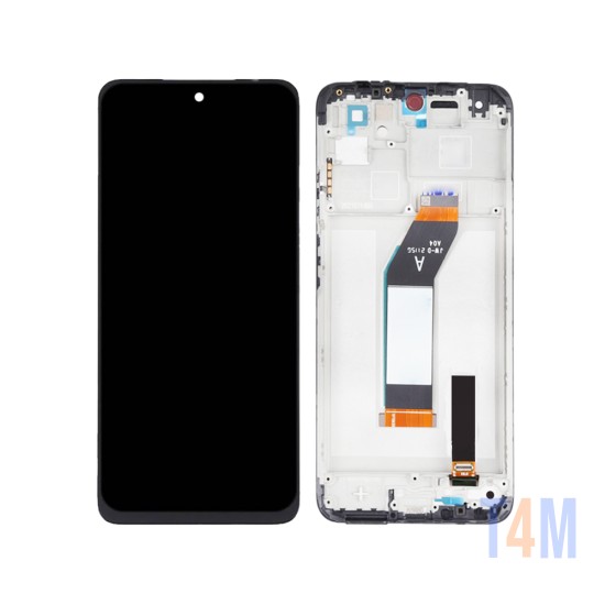 TOUCH+DISPLAY COM FRAME XIAOMI REDMI NOTE 11 4G 6.43" (VERSÃO CHINA) PRETO